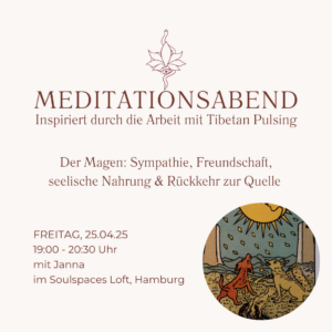 Meditationsabend April mit Janna