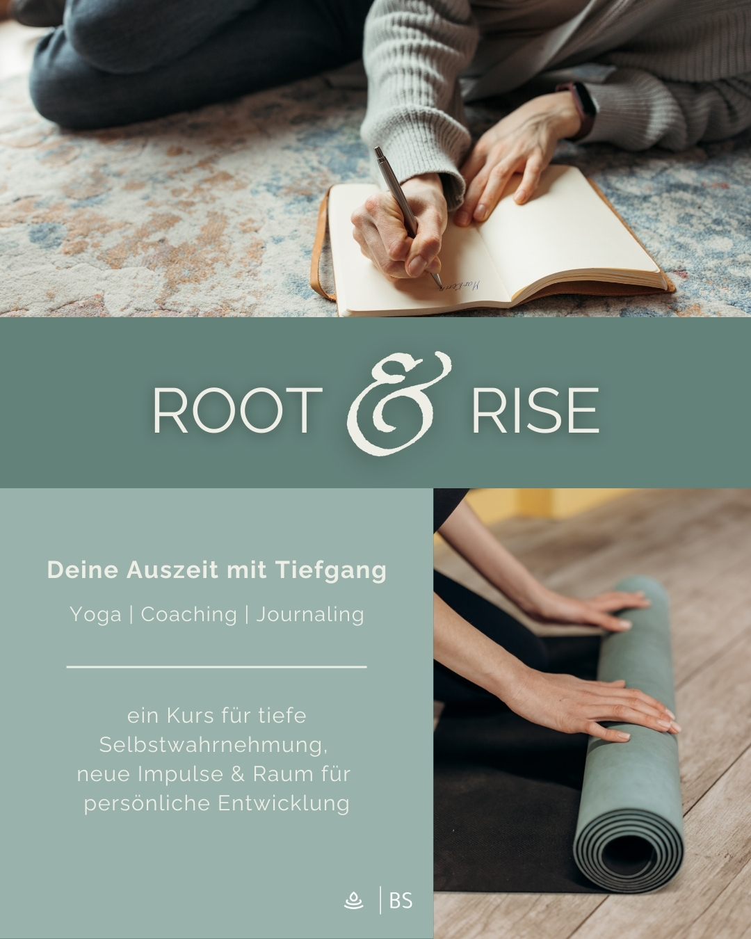 Root & Rise mit Birte Yoga | Coaching | Journaling