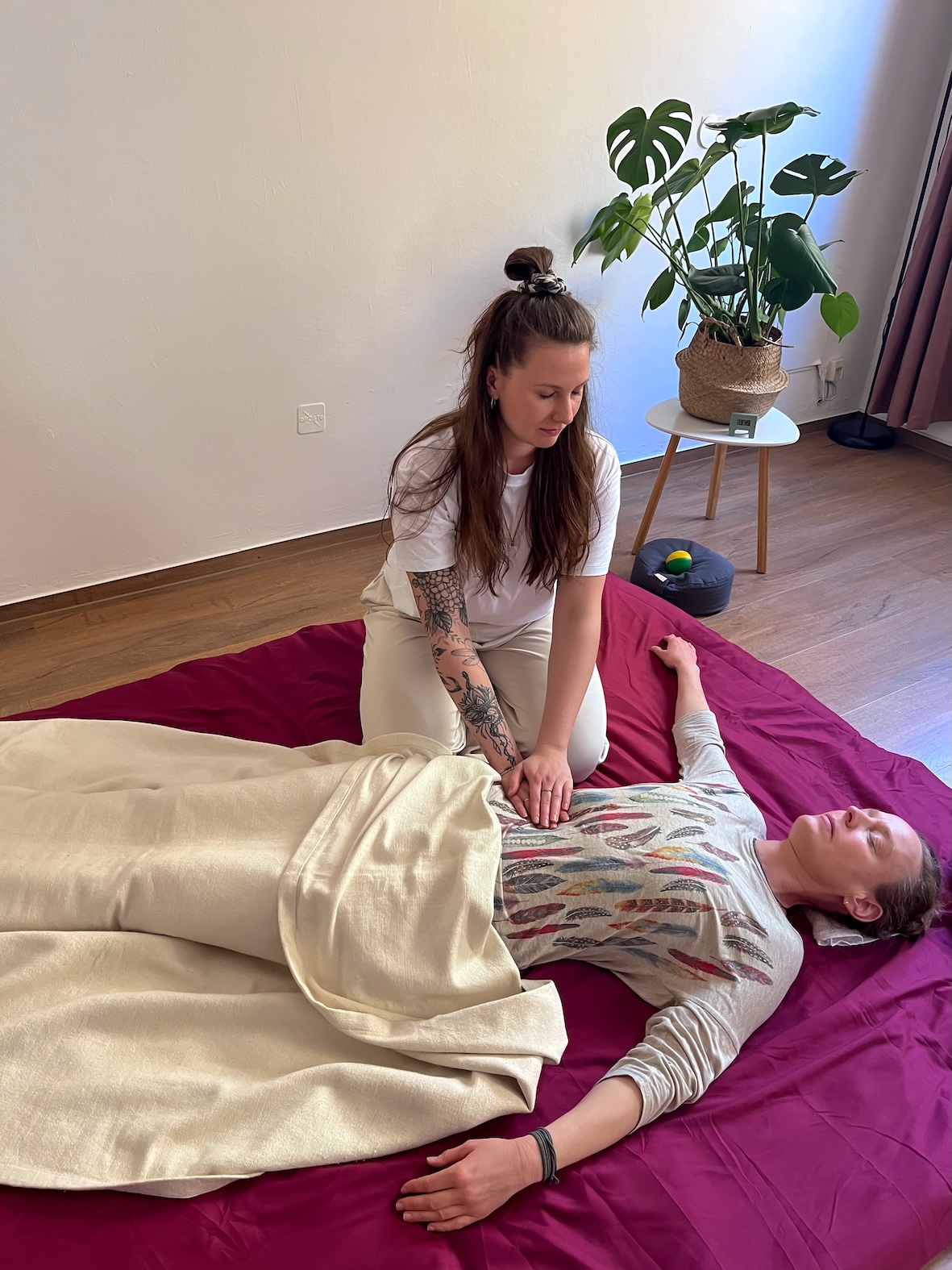 Tibetan Pulsing bei Janna​