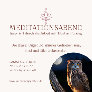 Meditationsabend Oktober