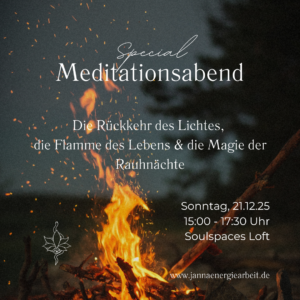 Special Meditationsabend Rauhnächte mit Janna